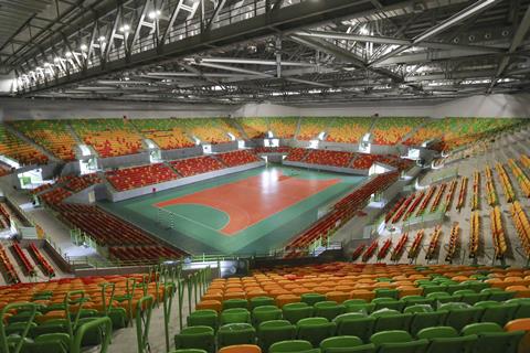 The 2016 Rio Olympics Handball Arena